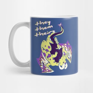 They/them/theirs Dragon Mug